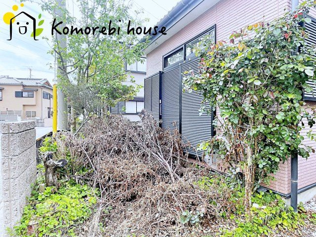 上尾市大字上　中古一戸建ての庭|お庭です