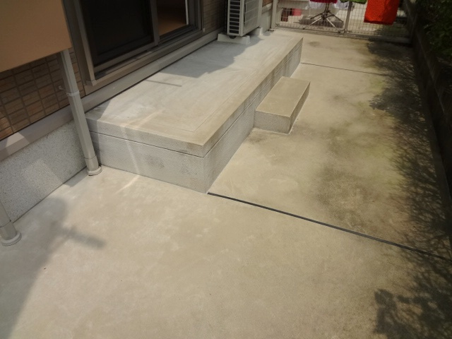 ブリエ　B棟の庭|お庭でゆったりと過ごせます