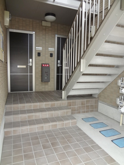 ブリエ　B棟のエントランス