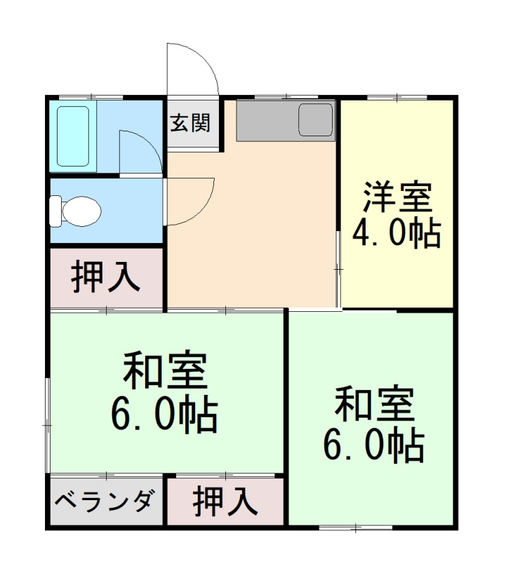 天城ビルの間取り