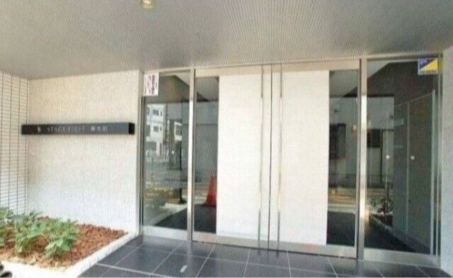 ステージファースト東大前のエントランス