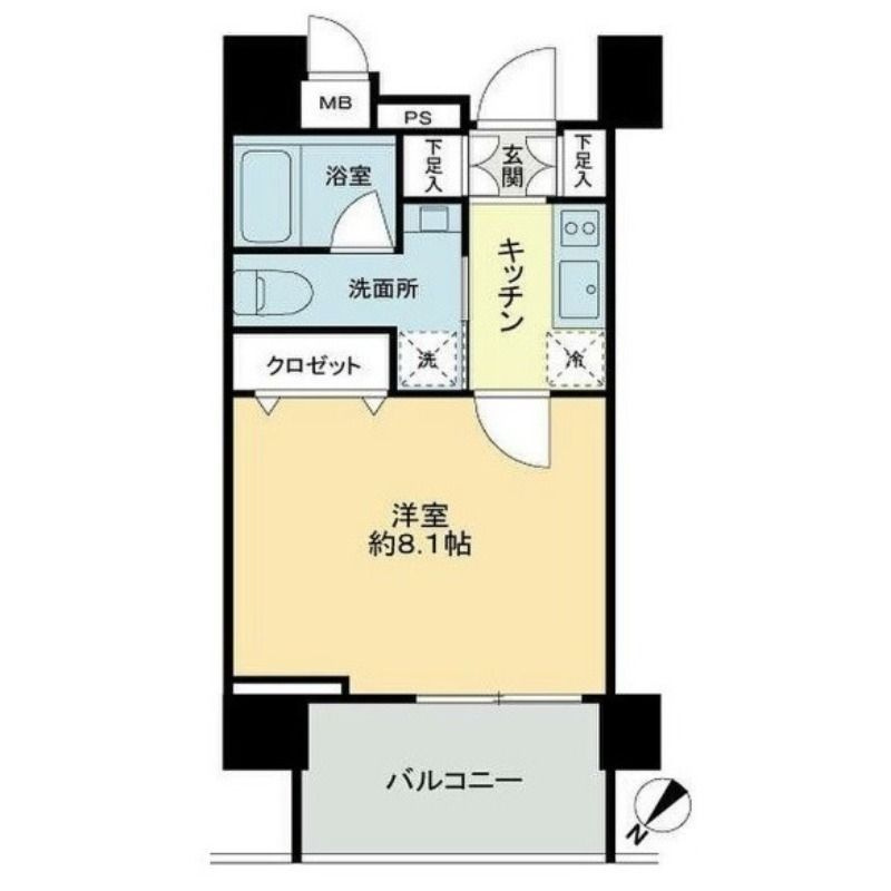 ステージファースト東大前の間取り