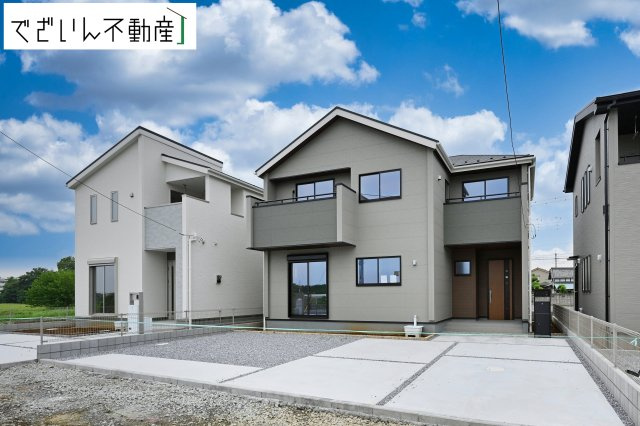 【外観】 | Livele Garden.S加須市花崎　新築住宅 | ≪2号棟≫
現地(2026年7月撮影)