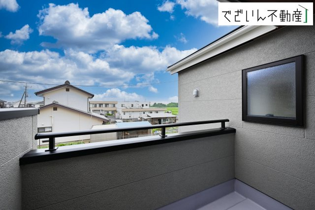 【バルコニー】 | Livele Garden.S加須市花崎　新築住宅 | ≪2号棟≫
現地(2026年7月撮影)
