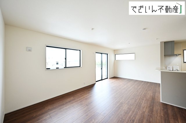 【居間・リビング】 | Livele Garden.S加須市花崎　新築住宅 | ≪2号棟≫
現地(2026年7月撮影)