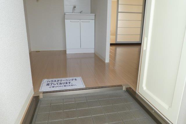 ツインβの玄関
