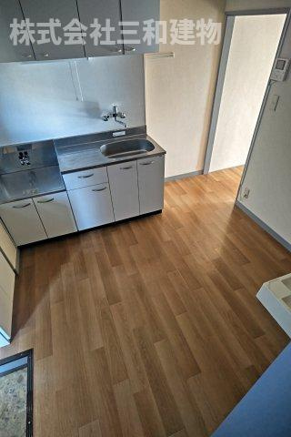 大里マンションのキッチン