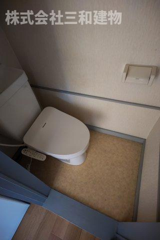 大里マンションのトイレ