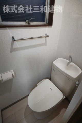 大里マンションのトイレ