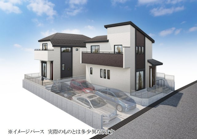神戸市西区樫野台2丁目の外観パース