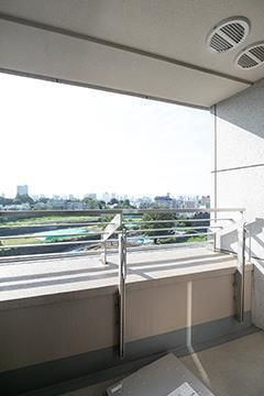 ＲＥＧＺＥ白金高輪のバルコニー