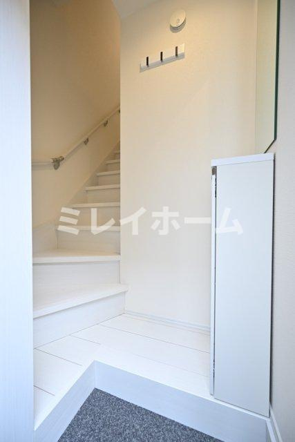 Ｃスクエア矢口の玄関