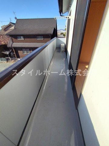 グランリーフのバルコニー