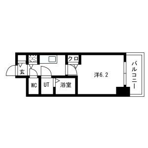プレサンス高津公園ディオの間取り