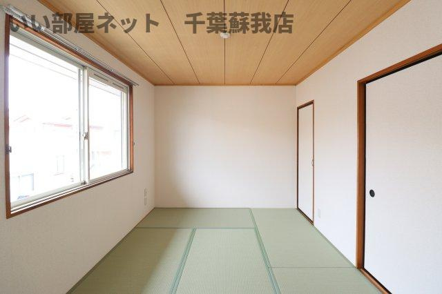 サンハイム浜野Ａの和室|来客時にも便利な和室付き