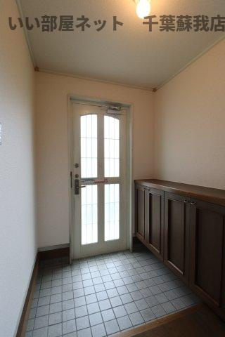 サンハイム浜野Ａの玄関|ゆったりとした玄関です