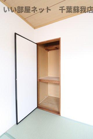 サンハイム浜野Ａの収納|大きなものも収納できそうです
