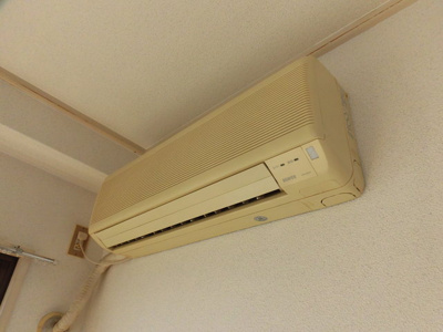 【設備】 | ビクトリーハイムニシミツ | エアコンが付いているので年中快適です