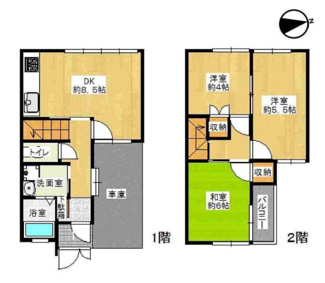 【間取り】 | 西宮市上田中町　中古戸建