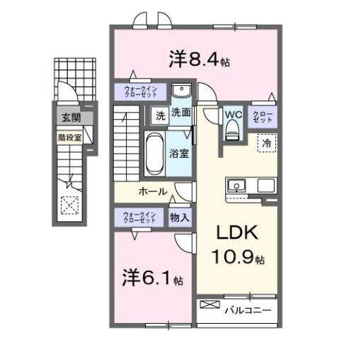 カーサ・コンソラータの間取り