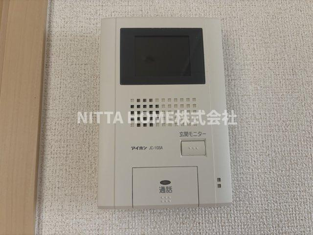 朝来市和田山町平野のアパートのセキュリティ|モニタ付きインターホン設置しています◎