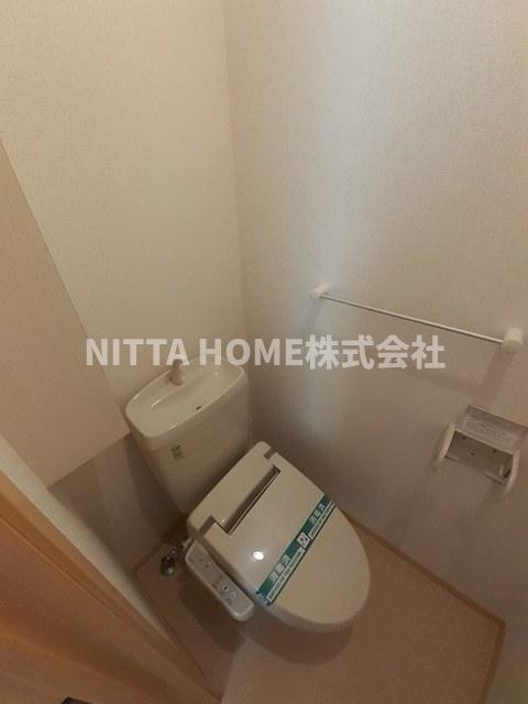 朝来市和田山町平野のアパートのトイレ|もちろんウォシュレット付きのトイレです◇