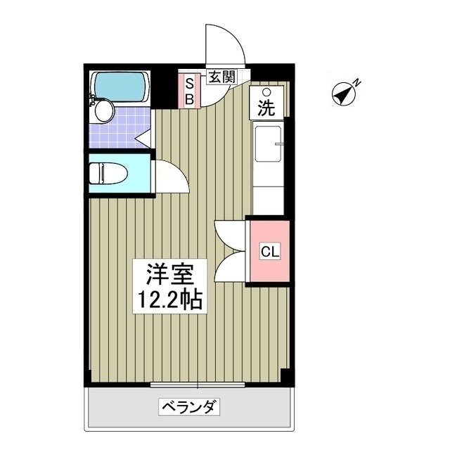 フェリオ毛呂山の間取り