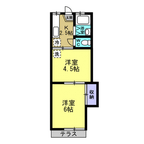 ノアメゾン鶴ヶ島の間取り|※参考間取図です。