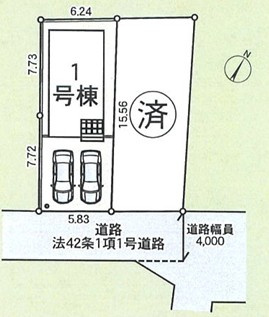 【区画図】 | 大和市西鶴間第24 新築戸建 全2棟