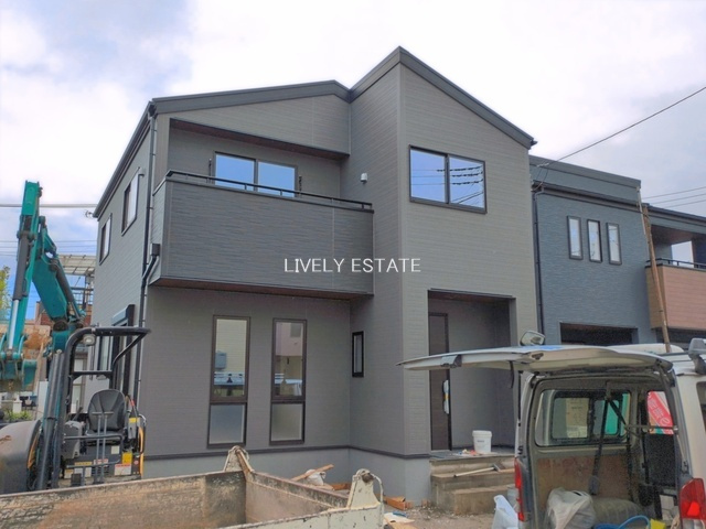 草加市新里町 新築分譲住宅 全2棟 1号棟の外観