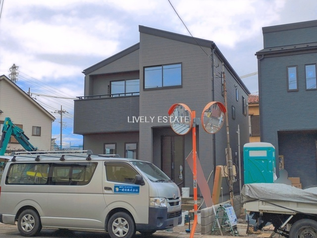 草加市新里町 新築分譲住宅 全2棟 1号棟の外観