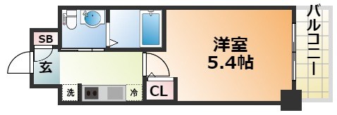 エスリード神戸WESTの間取り