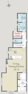 【間取り】 | 上尾市瓦葺　新築分譲住宅