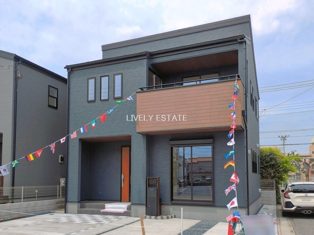 草加市新里町 新築分譲住宅 全2棟 2号棟の外観