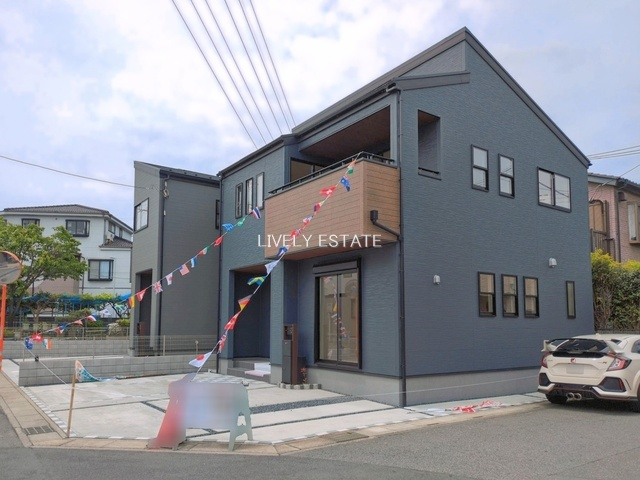 草加市新里町 新築分譲住宅 全2棟 2号棟の外観