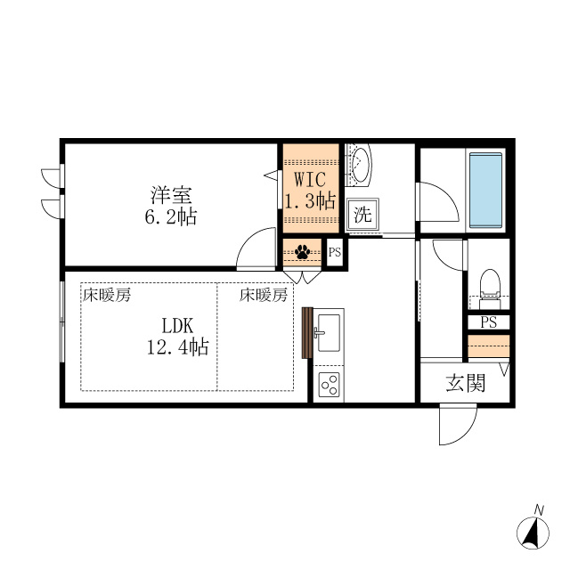 Ｌ’ｓ　Ｐｌｕｓ　八潮の間取り