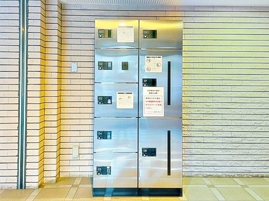 ナイスアーバン北綾瀬第２の設備|留守中の荷物の受け取りも心配ありません。宅配ボックス完備♪