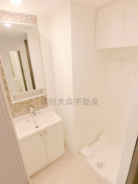 ZOOＭ蒲田EASTの洗面所|洗面脱衣所　独立洗面台　室内洗濯機置き場