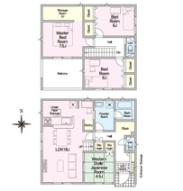 一宮市大和町苅安賀字上東出20『仲介料無料』新築戸建ての画像