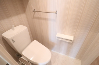 【トイレ】 | Front of Koganei Station | 落ち着いたトイレです