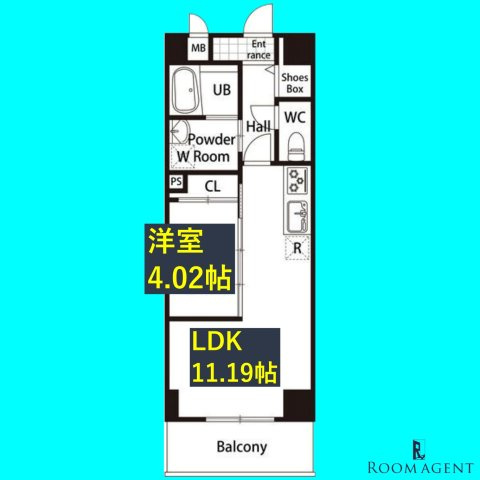 GRAN DUKE東桜の間取り