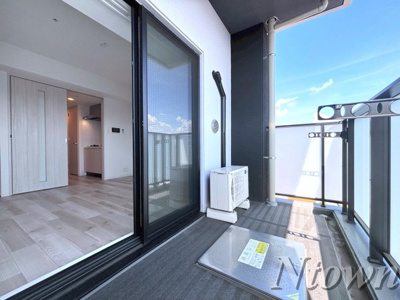 【バルコニー】 | S-RESIDENCE浄心East | 落ち着いた時間を過ごせるバルコニーです
