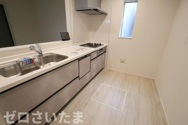 《仲介手数料無料》朝霞市根岸台７丁目48-28新築一戸建てリナージュのキッチン