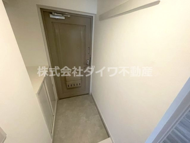 ハイツ稲熊の玄関