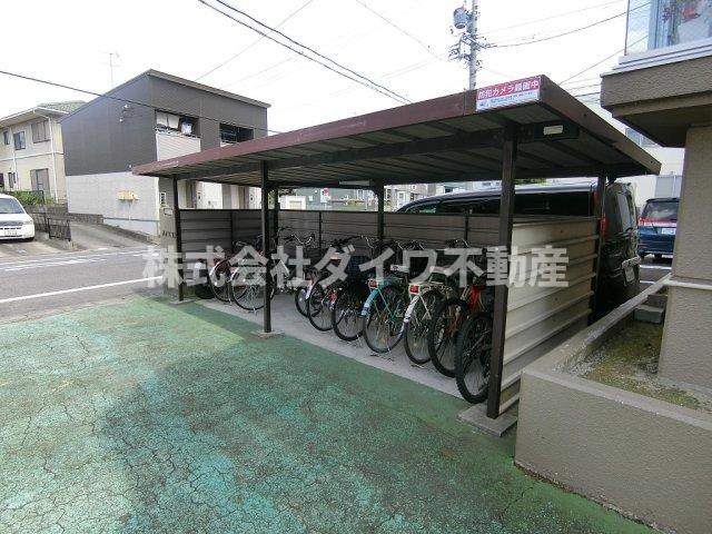 ハイツ稲熊のその他共用部分|駐輪場