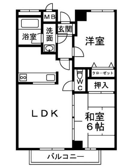 【間取り】 | プレステージフジ忠岡壱番館