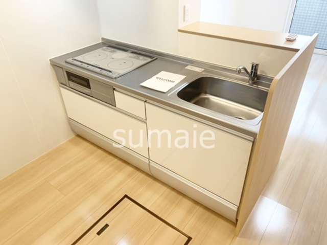ルシエール氷川のキッチン|カウンターキッチンです！