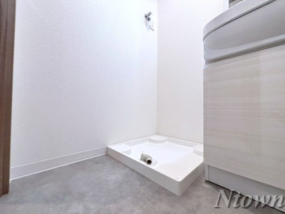【設備】 | S-RESIDENCE浄心 | 洗濯機置き場です