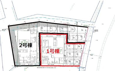 【区画図】 | 宜野湾市赤道（全2棟）2号棟 | 2号棟　