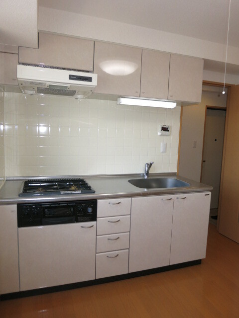 グリル付３口ガスコンロ